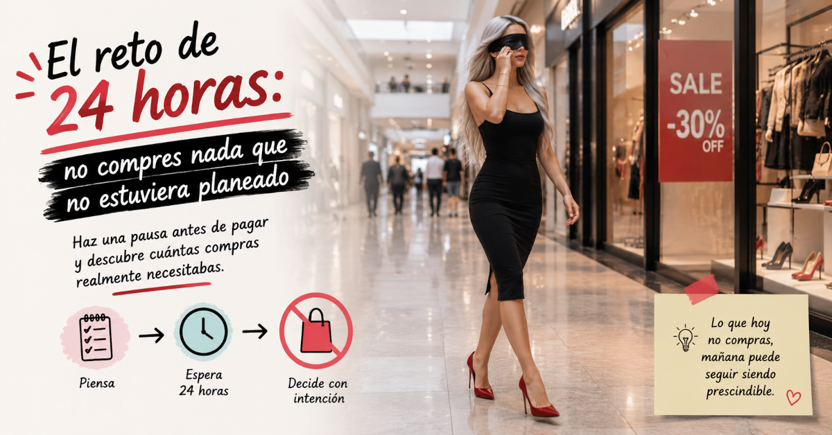 Persona haciendo una pausa antes de realizar una compra en línea.